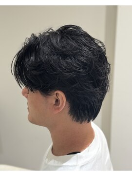 バース 梅田中崎町店(BIRTH) ニュアンスパーマセンターパートフェザーパーマワンカールパーマ