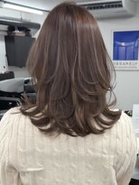 ジルブラン 土浦(JIL BLAN)&nbsp;ハイライトバレイヤージュダブルカラーケアブリーチ20代30代