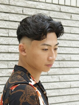 ザバーバー 渋谷(THE BARBER) Middle Skin Fade×Nuance Perm