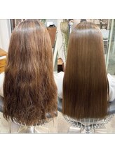 “やわらかい”を叶える、ダメージレスな艶ストレート