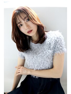 フィガロ ミリー 北生駒店(Figaro Mily) ツヤ感レイヤーミディ