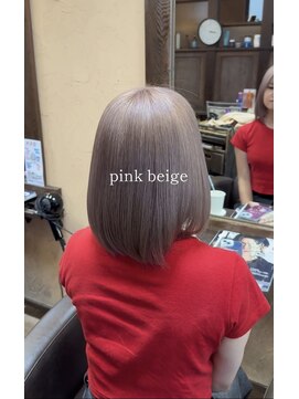 モアムー(Moremuu) ［かの］ピンクベージュ