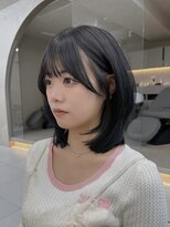 マウル ナゴヤ 名駅(MAEUL NAGOYA)&nbsp;切りっぱなしに飽きたら結べる長さのレイヤーボブ