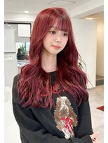 エルサ ザ リープ(ELSA the leap)&nbsp;【ブリーチ/ダブルカラー】チェリーレッド/ワインレッド