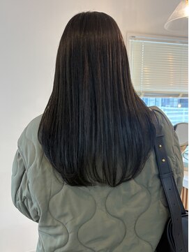 ミルヘアデザイン(mil hair design) グレージュ　艶髪　髪質改善　ブリーチ　ピンクベージュ　韓国風