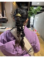 ディレクト(Direct)&nbsp;大人ガーリーツイン編み下ろし2.18