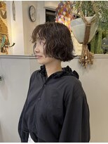 ベラアンドヘア(BELLA&HAIR)&nbsp;前上がりボブ×パーマ