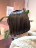 くすませないアッシュブラウンカラー＊