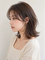 ルーウィン(LE WIN)&nbsp;20代30代40代お勧め!外はねミディアムレイヤー