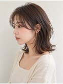 20代30代40代お勧め!外はねミディアムレイヤー