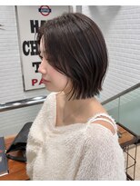 アピィス(appiis) ワンホンレイヤー/ミルクティーブロンド/ダークブルー/横浜西口