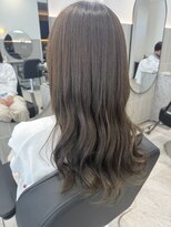 グラムヘアー(GLAM HAIR) オリーブグレージュカラー