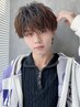 【メンズ限定】カット+カラー+炭酸シャンプー¥9980円 (男性/頭皮ケア)