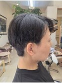 スッキリ、ナチュラルツーブロックスタイル