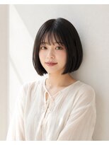 グロウ 赤羽(grow)&nbsp;丸みボブ×髪質改善ストレート
