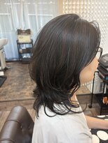 アジュガヘア(ajuga hair)&nbsp;縮毛矯正毛先パーマ