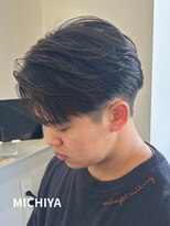 アンドメゾンオム(&Maison. homme)&nbsp;【アイロン仕上げ】毛流れセンターパート