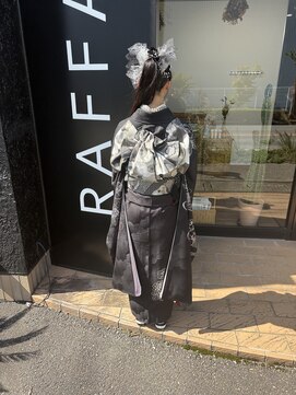 ルネッサンスヘアー ラファエロ(RAFFAELLO) 成人式前撮り、特別な一日のお支度