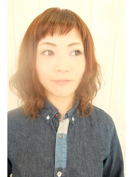 エスブランドワールドワイド(S BRAND world wide) 短めバング☆