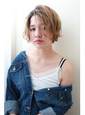 前髪長め★大人っぽショートボブ