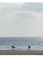 ヘルベチカ・ヘア(Helvetica hair)&nbsp;休日の朝はSURFです。