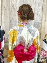 ヘアースペース ムーン(Hair Space MOON) ゆかたの着付けとヘアセットは岡山表町のヘアースペースムーンへ