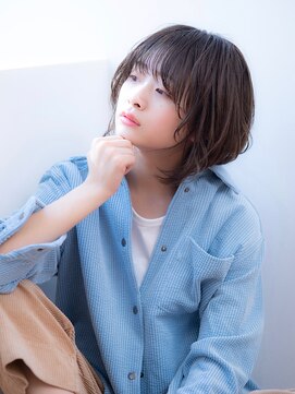 クラン(CLAN) 抜け感シースルーボブ