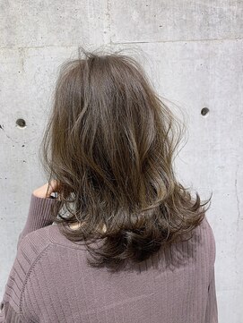 オーク あざみ野(OAK) シアーグレージュ ブリーチなし 秋冬カラー【OAKあざみ野】