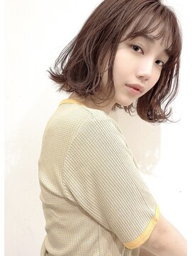 ロットアニバース(lott annibirth) 【髪質改善】brown bob @yuka