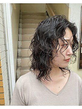チクロヘアー(Ticro hair) SHIGEhair 　スパイラルパーマ