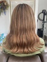 シークレットベースエヌ(Secret Base N)&nbsp;ヘーゼルベージュナチュラルグラデーション大人可愛いCカール