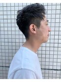 アップバングショート