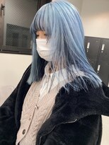 ペレ 渋谷(PELE) Y7_ペールブルー × ネイビー デザインカラー