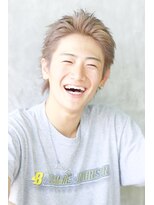 にもう&nbsp;グレーアッシュショートヘアスパイキーウルフベストスマイルS1