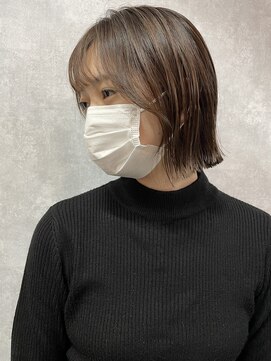 シールドヘアー 沖縄 新都心(C'LD Hair) 【 C’LD 】お客様スタイル_今季おすすめは切りっぱなしミニボブ