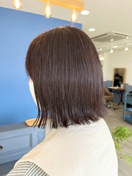 リープ(leap hair) ぱつボブ