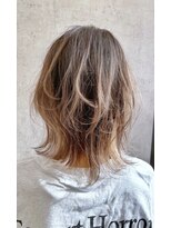 ノア ヘアデザイン 町田店(noa Hair Design) ミディアムレイヤー.N