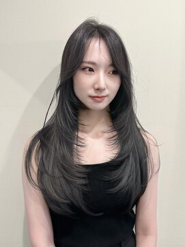 アンカーバイナチュラル(anchor by natural) 韓国風/レイヤー/小顔カット/髪質改善