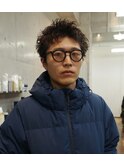スパイキーピンパーマ