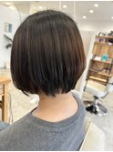 丸みショートボブ