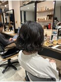 ゆるふわボブパーマ　野方理恵子