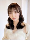 レイヤーカットグレーベージュグレージュカラー_9748