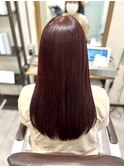 チェリーブラウン/７トーン / 髪質改善カラーエステ / 髪質改善