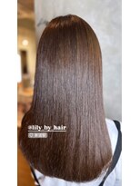 リリーバイヘア(Lily by hair) 【イルミナカラー】寒色系/オージュアトリートメント