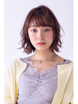 スノードロップ 高円寺店(Snowdrop) 黒髪/ボブルフ/ネビージュ/小顔/ワンレン/高円寺/髪質改善/前髪