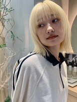 ミンクス 銀座店(MINX)&nbsp;【MINX】似合わせ小顔レイヤーボブウルフ_銀座/髪質改善