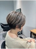 大人ショートボブ