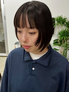 ボウ(BOW) 姫カットレイヤー×顔まわりカット