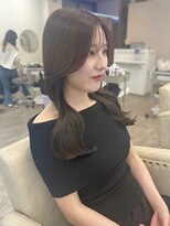 ソア 並木坂(Soa)&nbsp;韓国くびれ巻き/くびれヘア/顔周りカット/Minori