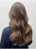 美髪韓国ヘアくびれヘア顔周りレイヤーロング_ba479622